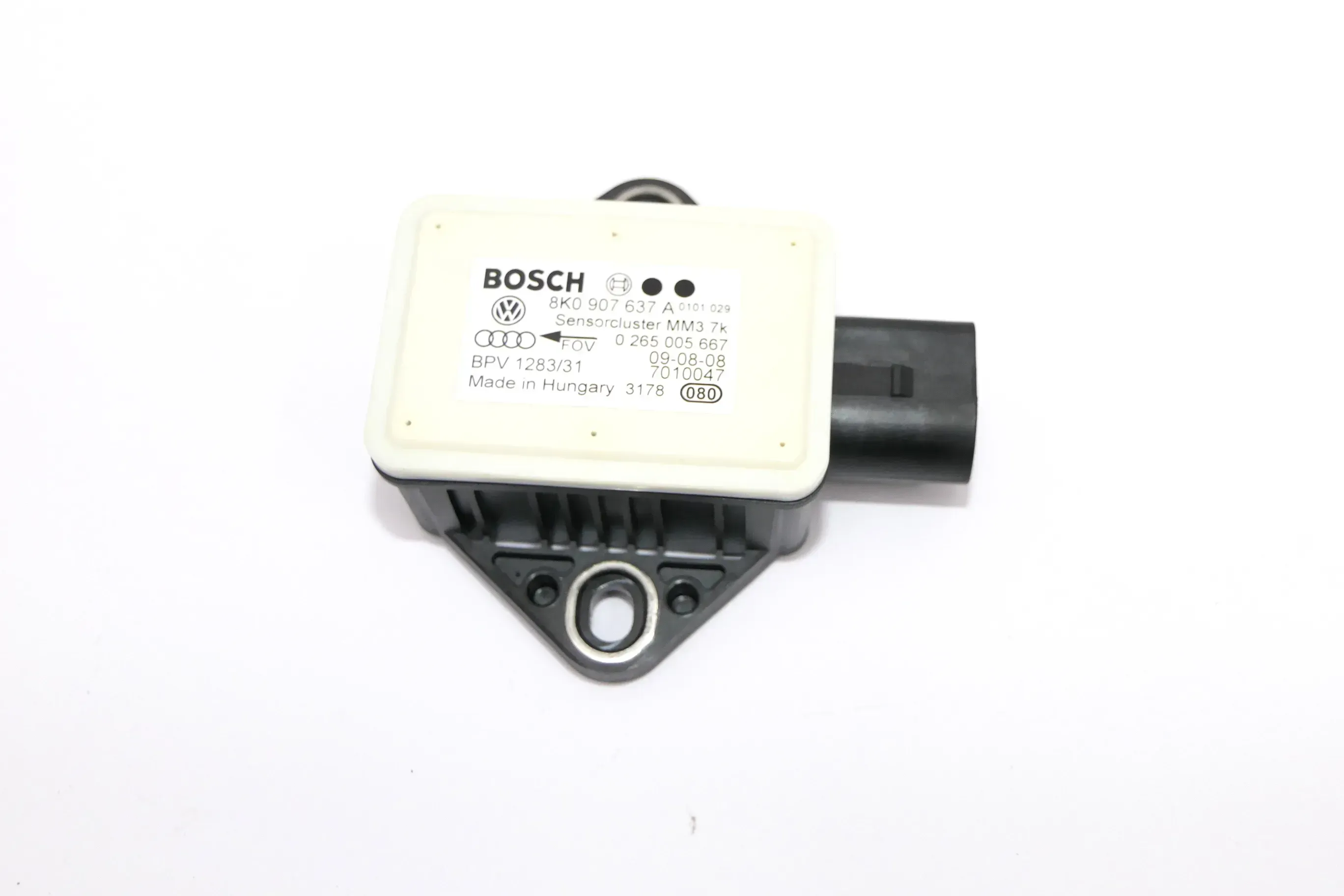 Audi A4 8K Beschleunigungssensor ESP Sensor 8K0907637A /C Audi A5 8T - Bild 1