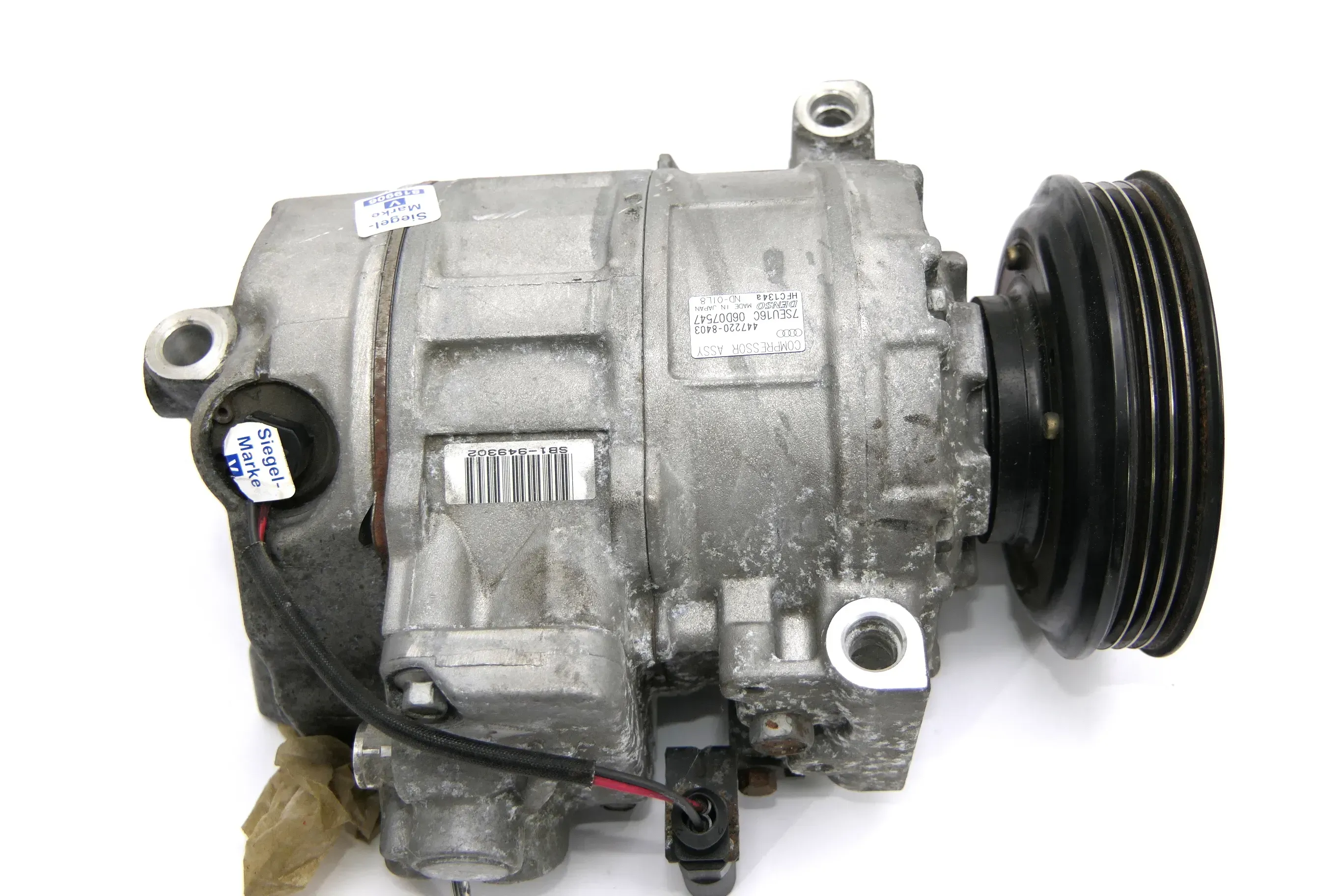 Audi A4 B6 8E Klimakompressor Kompressor Klima 8E0260805AB Denso - Bild 1