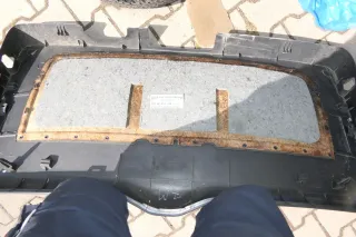 VW Sharan 7M Abdeckung Verkleidung Kofferraum hinten Heckklappe Deckel  ab2000 - Bild 3