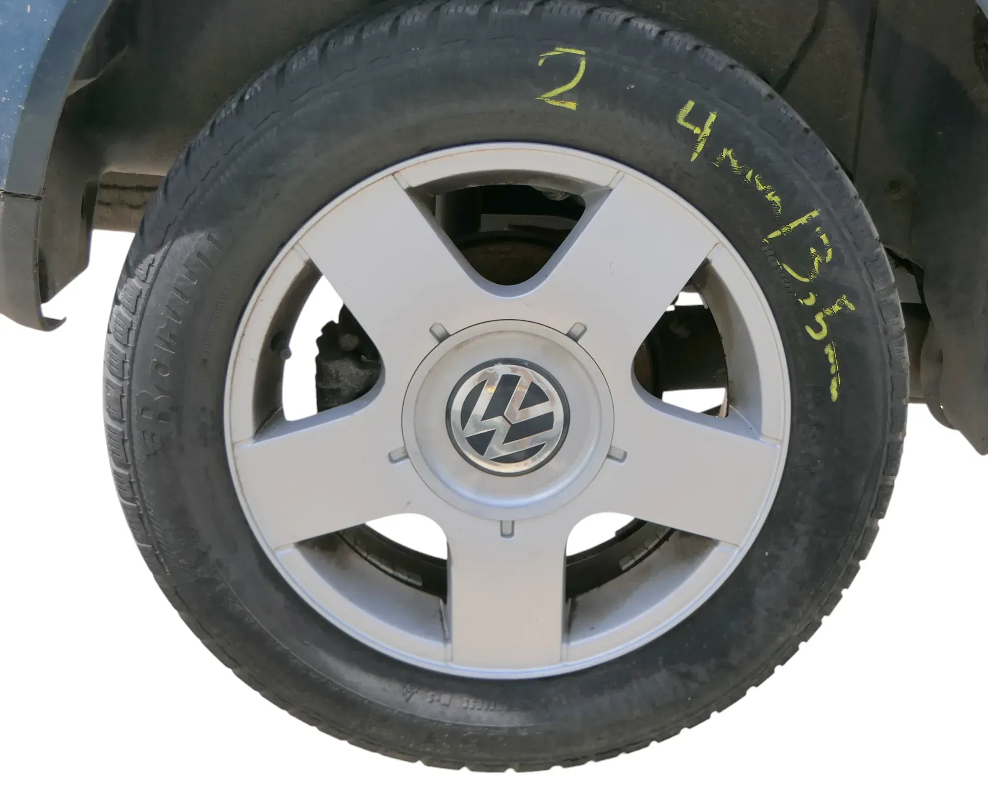 1x Felge Alufelge original VW Golf 4 Bora 6jx15H2 ET38 1J0601025B 195/65 R15   2 - Bild 1