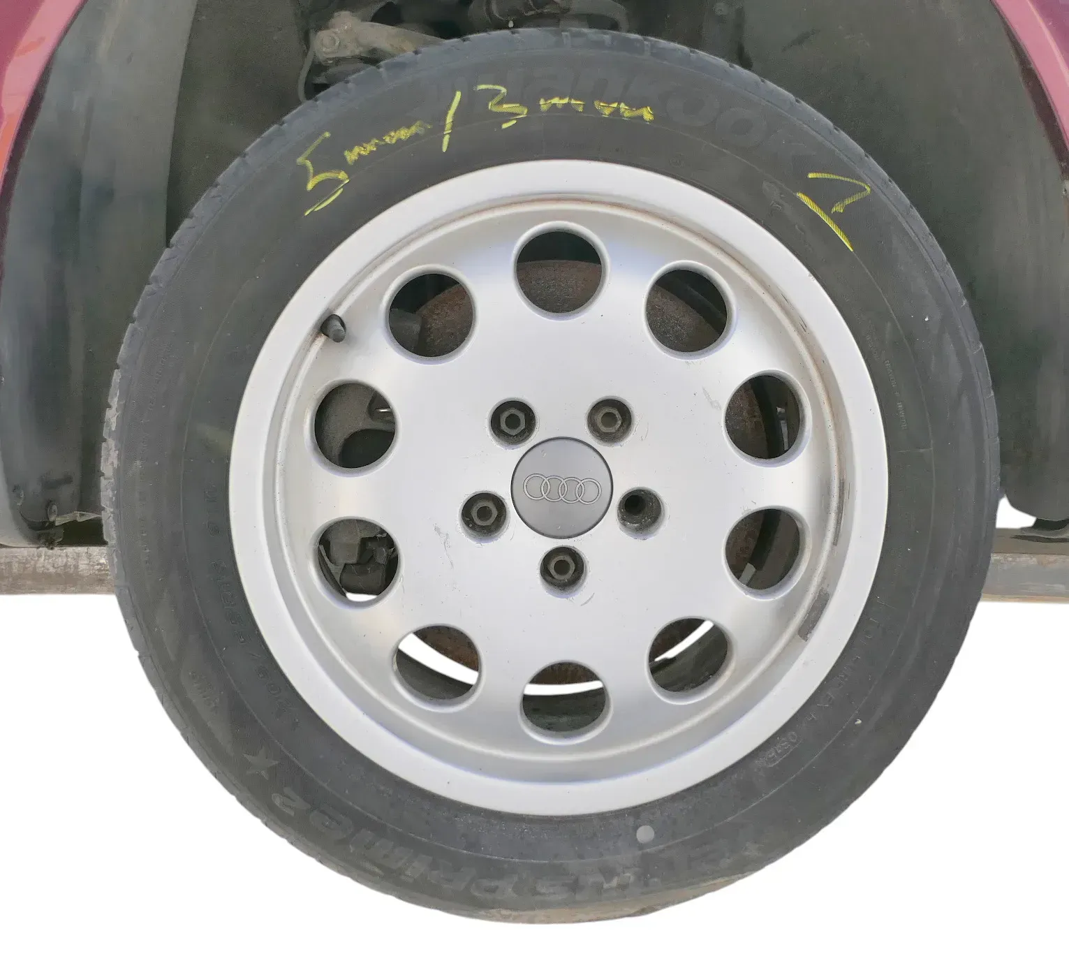 1x A4 A6 4B Alufelge original 8D0601025K 7j x16H2 ET45 205/55 ZR16 Felge Alu   1 - Bild 1