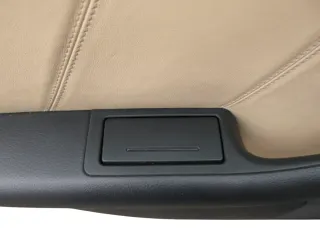 1x A6 4B Türverkleidung Verkleidung Tür hinten links Leder onyx / vanille Bose - Bild 2