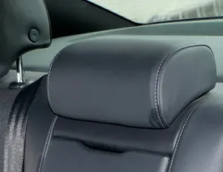 1x Audi A6 4F C6 Kopfstütze hinten mitte mittig Kopfstützen Leder Perlnappaleder - Bild 2