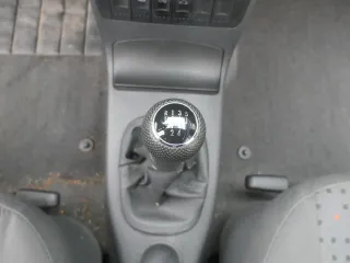 VW Lupo Polo 6N2 Schaltknauf Schaltsack Schaltung Schaltknüppel schwarz Leder - Bild 4