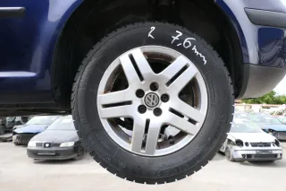 4x Golf 4 Bora Alufelgen Felgen 195/65 R15 Winterreifen Reifen 1J0601025Q 6-7mm - Bild 3