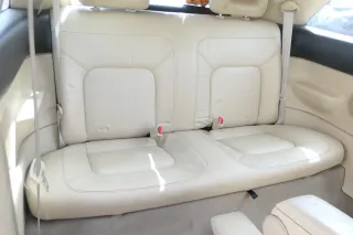 New Beetle 9C Sitz Sitze Rückbank Rücksitzbank Lehne Leder beige besch creme - Bild 1