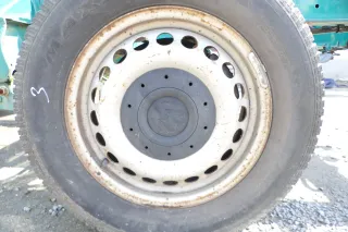 1x VW T5 nur Felge 6,5xJ16H2 ET51  16 Zoll silber - Bild 2
