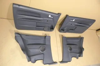 VW Fox 5Z Türverkleidung Verkleidung Tür vorne hinten rechts links schwarz man - Bild 4
