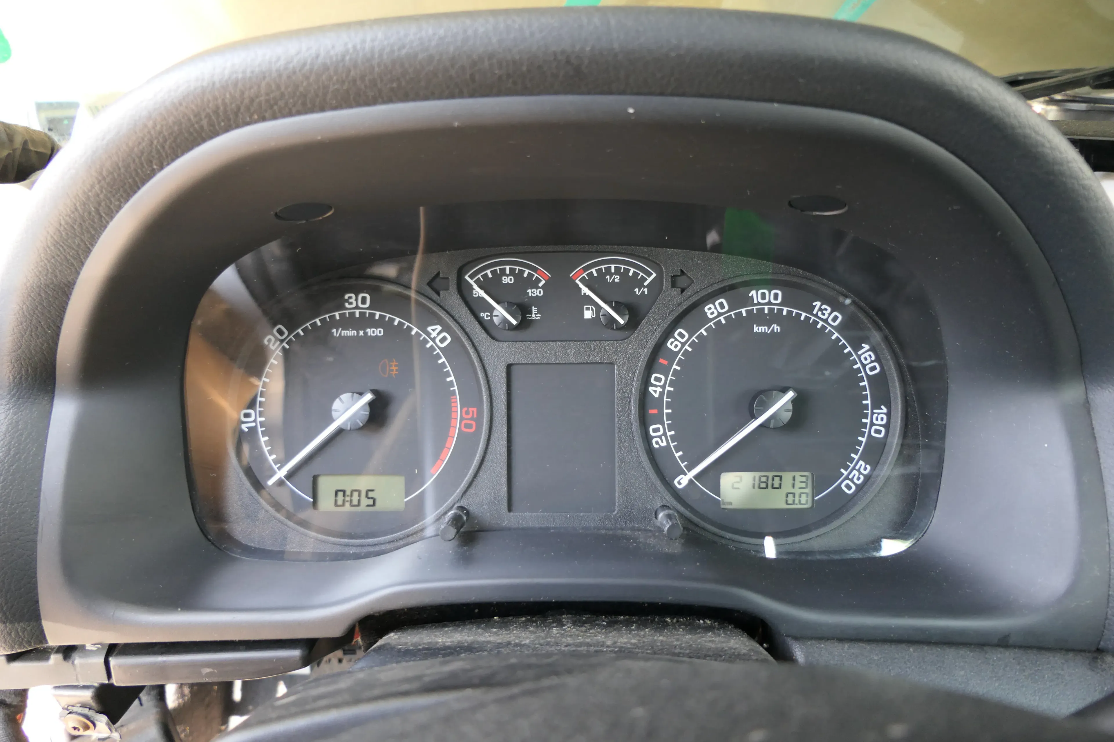 Skoda Octavia 1U Tacho Tachometer Kombiinstrument 1U0920810F  218.000km TDI - Bild 1
