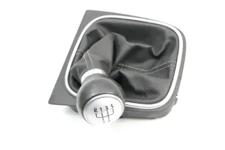 VW Golf 5 Schaltknauf Schaltsack Schaltung Schaltknüppel 5-Gang Schalt - Bild 1