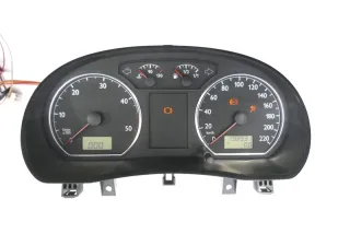 VW Polo 9N3 Tacho Tachometer Kombiinstrument 198.000km 6Q0920821L 1,4TDI AMF BAY - Bild 1