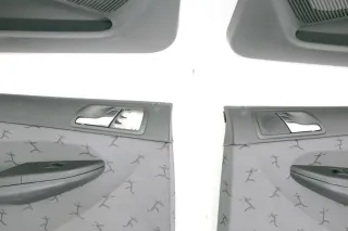 4 x Skoda Fabia 6Y Stufenheck Türverkleidung Verkleidung Tür vorn hinten links - Bild 2