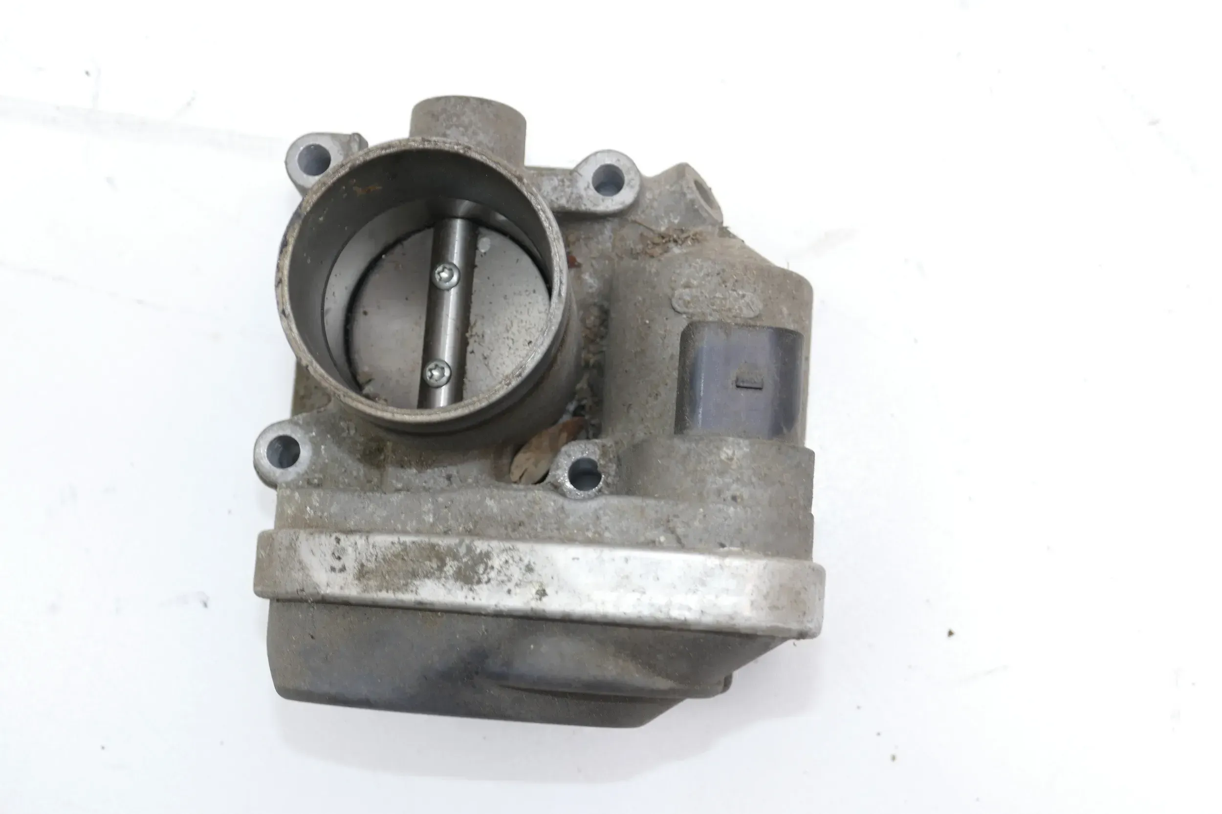 VW Fox Polo 9N Drosselklappe Drosselklappenstutzen 036133062N AZQ AWY - Bild 1