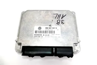 VW Passat 3B Steuergerät 1,6l 74kw 101PS AHL Motor 3B0907557 3B0907557D - Bild 1