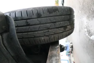VW Polo 9N 6R Felgen Reifen 195/55 R15 85H Sommerreifen ca. 4-6mm - Bild 7