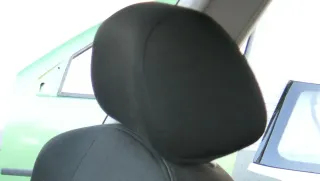 1x Seat Leon Toledeo 1M Sitz vorne links rechts Kopfstütze schwarz - Bild 2