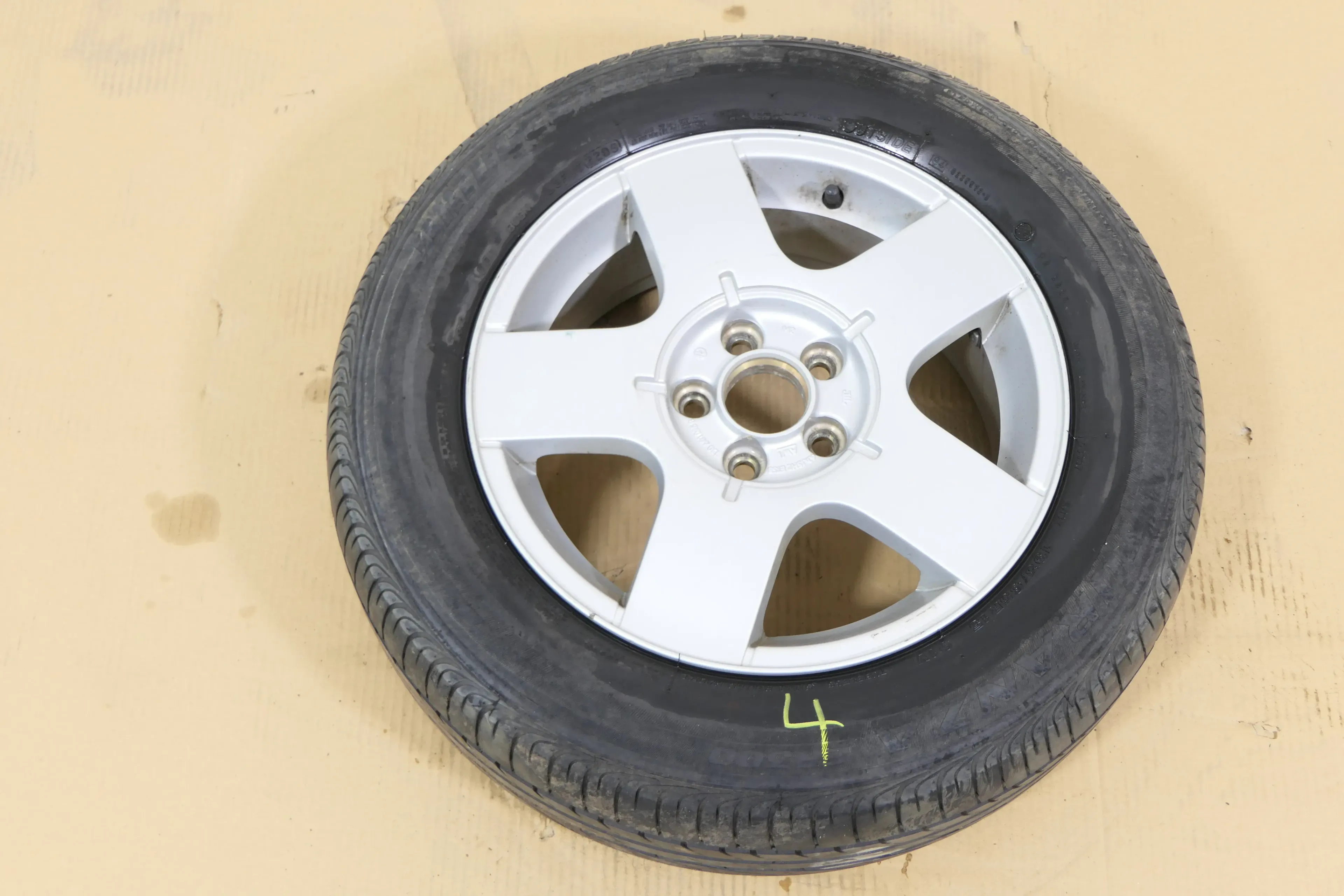 1x Felge Alufelge original VW Golf 4 Bora 6jx15H2 ET38 1J0601025B 195/65 R15   4 - Bild 1