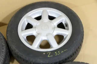 1x Polo Golf 3 Original Alufelge 6jx14 ET45 1H0601025R / S58 Felge 1H0601149K  2 - Bild 1