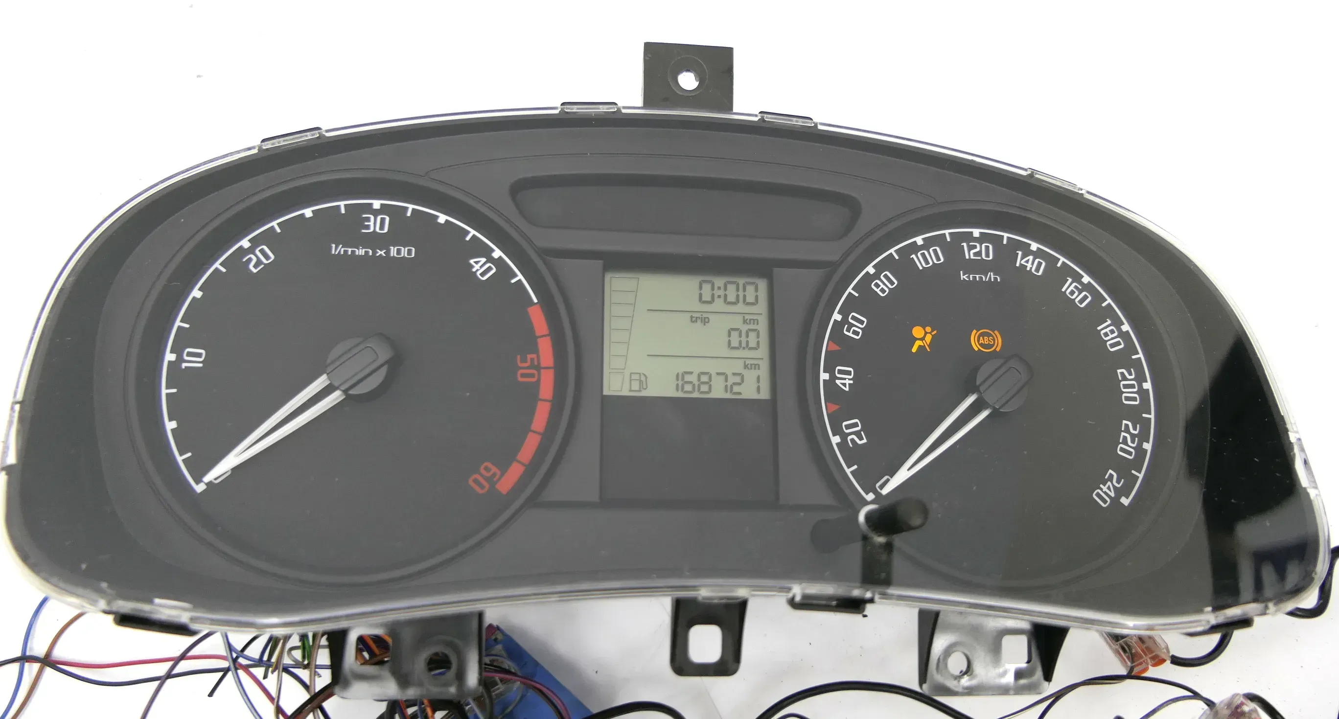 Skoda Fabia Roomster Tacho Tachometer Kombiinstrument 168.000km 5J0920801C TDI - Bild 1
