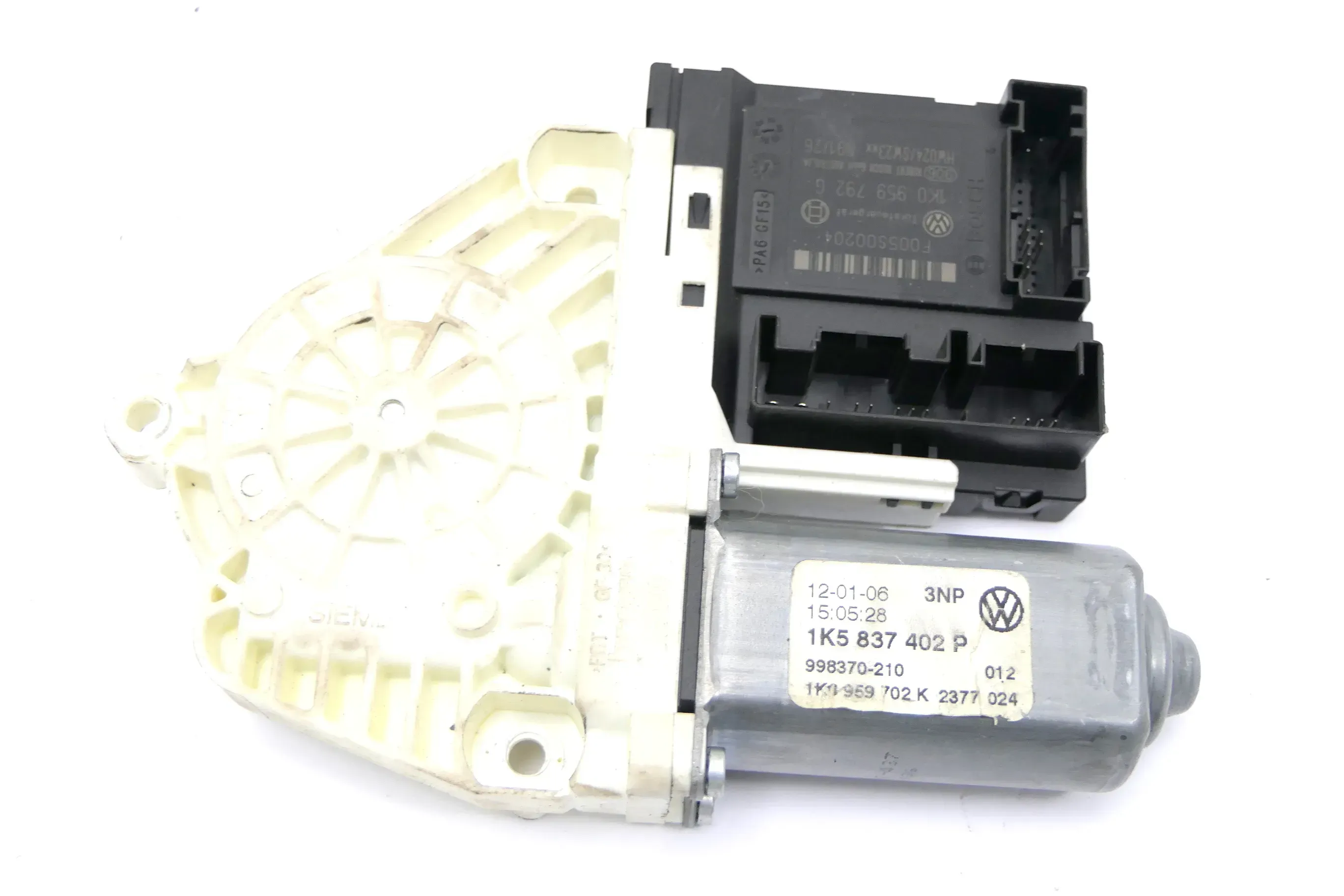 VW Golf 5 ektrischer Fensterheber Motor vorne recht 1K5837402P 4/5-Türer Kombi - Bild 1