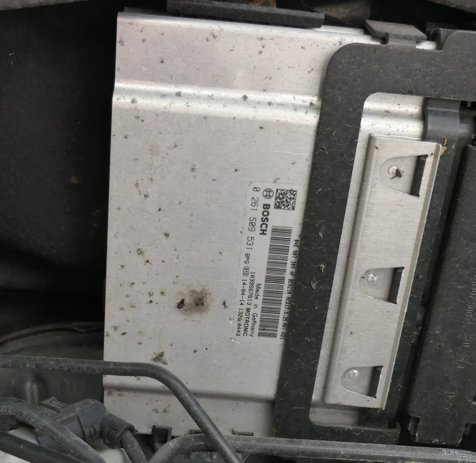 VW Polo 6R 6C Steuergerät Motor Motorsteuergerät 04E907309AF 04E906027BB CJZC - Bild 1