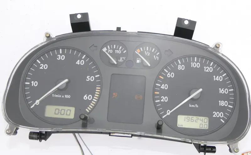 VW Polo 6N Tacho Tachometer Kombiinstrument 196.000km 6N0919860T 6N0919860R - Bild 1