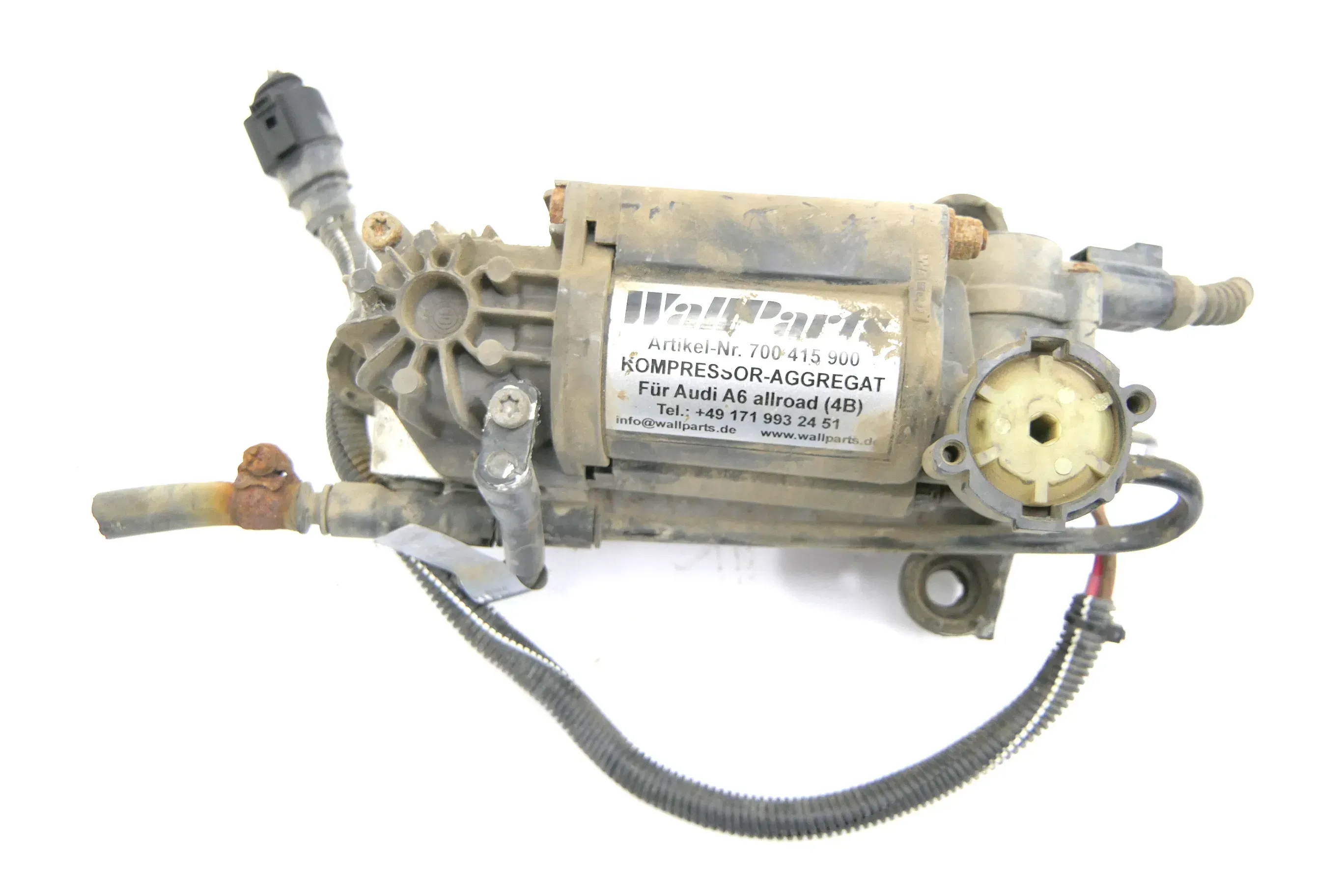 Audi A6 4B Luftfahrwerk Kompressor Steuergerät Wallpart Aggregat 700415900 - Bild 1