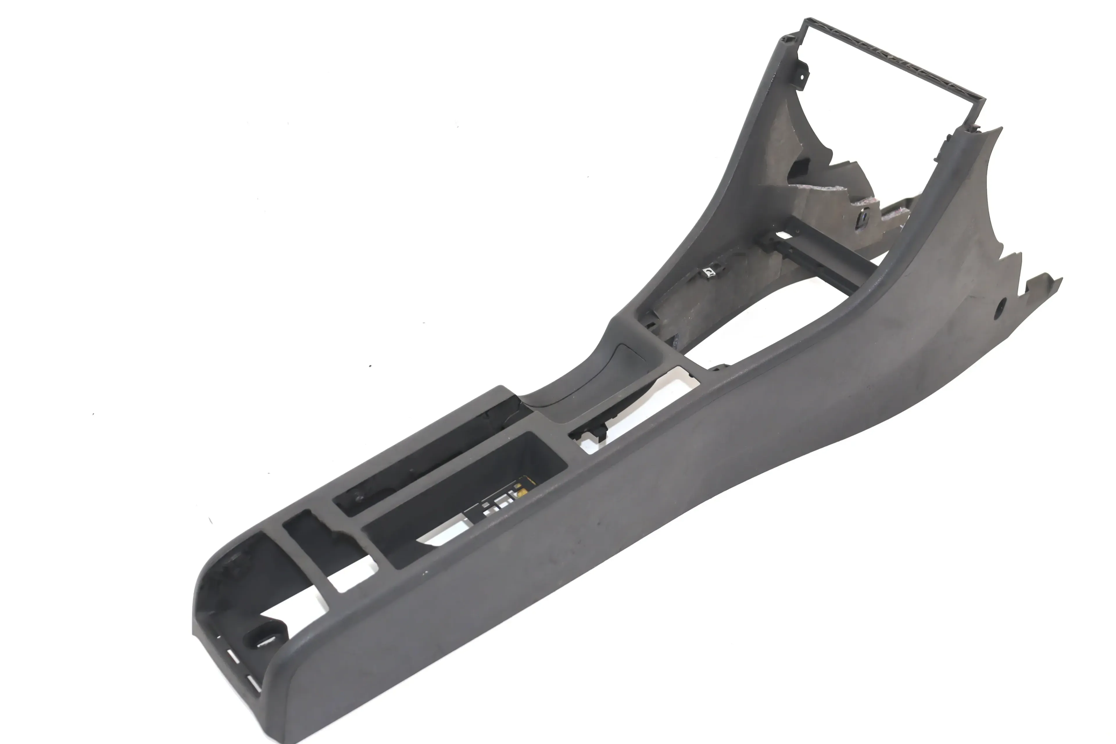 Audi A4 8E B6 B7 Mitteltunnel hinten Verkleidung um Handbremse Konsole schwarz K - Bild 1
