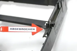 VW T4 Rahmen um Aschenbecher Abdeckung Mittelkonsole Verkleidung 7D1858089G - Bild 6
