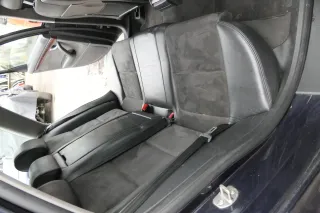 Audi A4 B6 B7 8E Avant Sitz Rückbank Rücksitzbank hinten Leder schwarz Alcantara - Bild 4