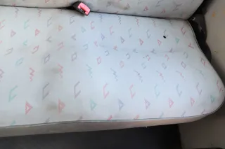 VW T4 Sitze hinten Sitz Rückbank 3-er (Multivan Caravelle) mit Gurten rechts lin - Bild 5