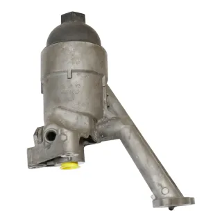 Audi A6 4F Ölfiltergehäuse Ölkühler Halter 079115401AA BVJ 4,2 8 Zylinder ## - Bild 5