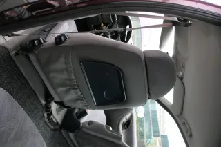 Sharan 7M Sitz vorne links Fahrersitz auch Camper Bulli Armlehne Tisch Drehbar - Bild 8