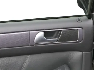 1x A6 4B Türverkleidung Verkleidung Tür hinten links Leder schwarz soul Bose - Bild 5