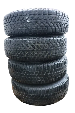 4x VW Golf 6 Plus 5M 195/65 R15 91T Winterreifen M+S Felgen Reifen M&S 5-6mm - Bild 4