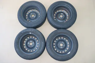 VW Golf Touran Sommerreifen Reifen Felgen 195/65 R15 91H Caddy    4-8mm - Bild 8