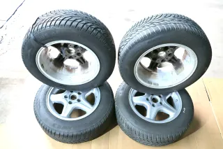 Audi A4 A6 Alufelgen 195/65 R15 Winterreifen Reifen pininfarina BBS 6-7mm - Bild 2