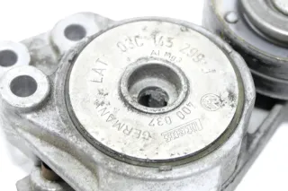 VW Passat 3C Erdgas CDGA Halter Riemenspanner Arm Spannelement 03C145299J - Bild 2