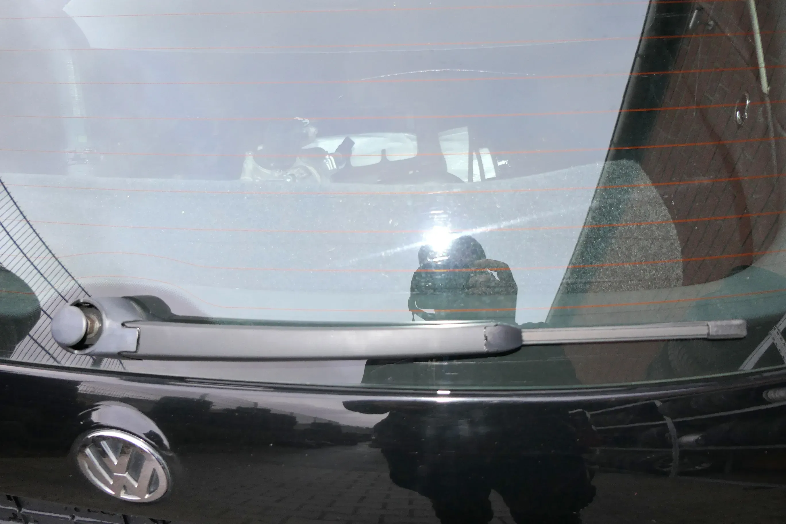 VW Golf 5 Wischerarm Arm Wischer hinten Heckwischer Heckwischerarm - Bild 1