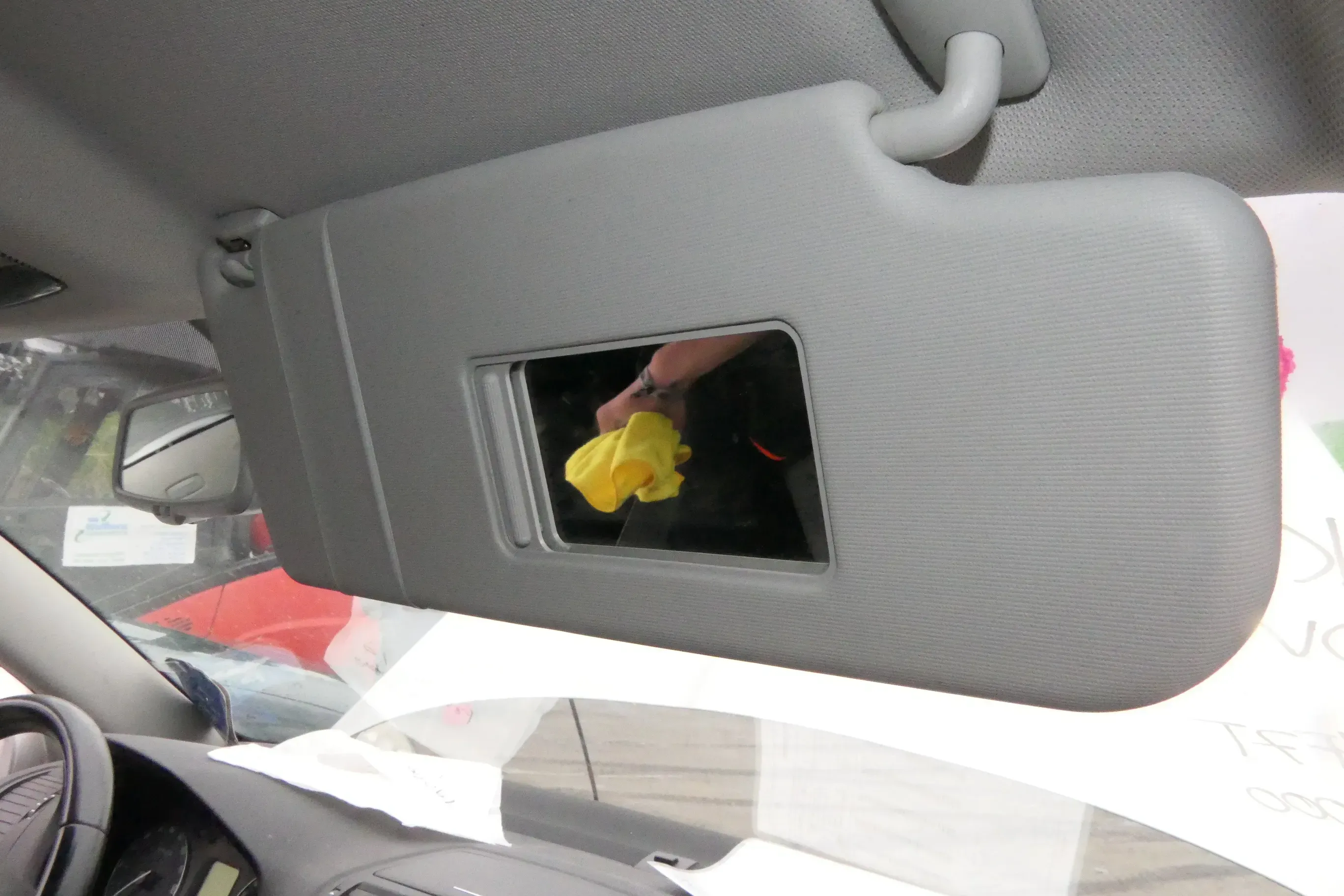 Skoda Octavia 1Z Sonnenblenden Sonnenblende grau rechts vorne - Bild 1