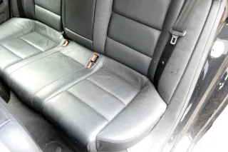 Aud A6 4F C6 Avant Kombi Sitze Sitz Rückbank hinten Leder Rücksitzbank schwarz - Bild 2