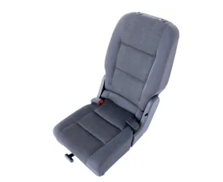VW Touran 1T Sitz hinten mitte mittig (1. Reihe) Rücksitz anthrazit - 108622 - Bild 6