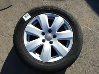 Audi A6 4F Alufelgen original 225/55 ZR16 99Y 7,5x16H2 ET45 Sommer 4,5-5,5mm - Bild 4