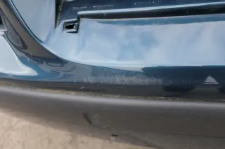 VW Bora Stoßstange vorne Frontstoßstange Stoßfänger vorn grün LC6X - Bild 6