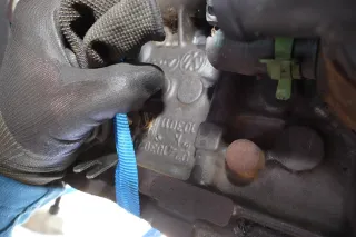 VW T4 Motorblock Motor ohne Kolben 2,4 D 57kw 68PS ca.158.000km  AAB - Bild 5