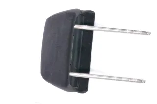 1x Passat 3B 3BG Kopfstütze Sitz Sitze hinten rechts /links Velour Karos schwarz - Bild 1