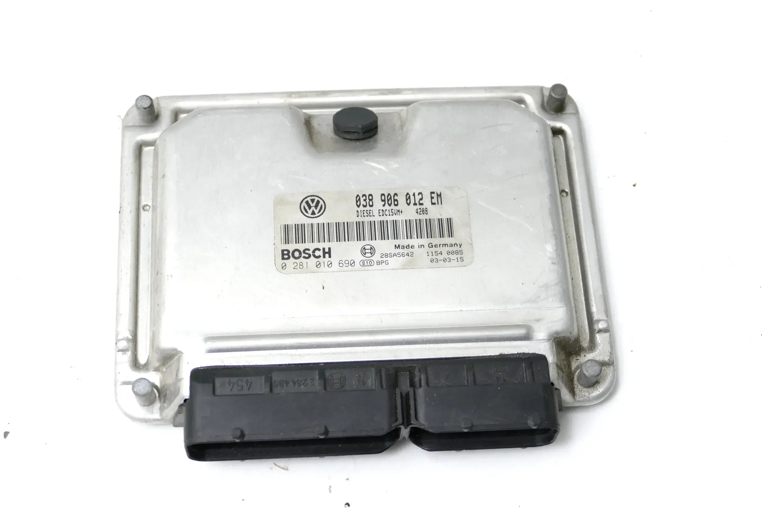 Seat Ibiza 6L Steuergerät 1,9 SDI 47kw 64PS ASY Motor 038906012EM Diesel - Bild 1