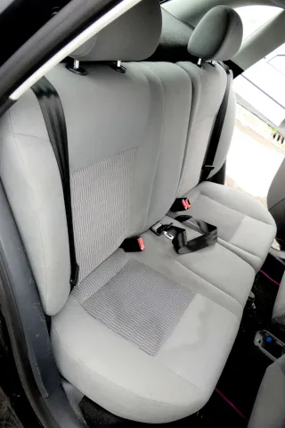 Seat Ibiza 6L Rückbank Rücksitzbank Sitz Kopfstütze Sitzfläche graphitgrau - Bild 1