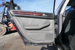 4x A6 4B Türverkleidung Verkleidung Tür vorne hint links rechts Leder grau swing - Bild 4