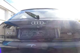 A3 8L bisBj.ca1999 Heckklappe Kofferraumklappe Klappe hinten schwarz LY9B Scheib - Bild 5